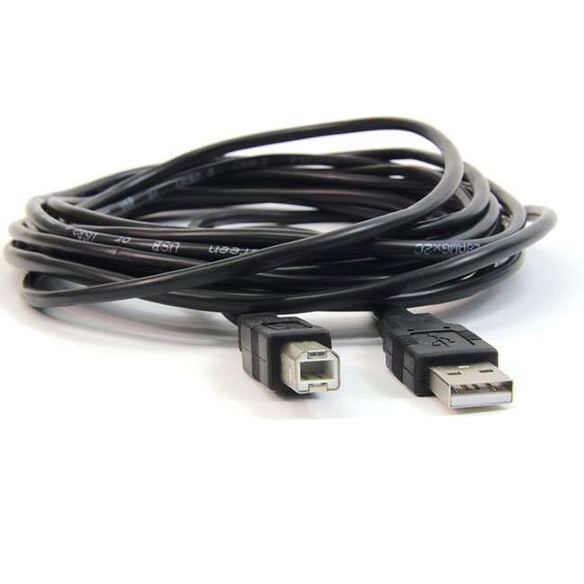 CABLE IMPRESORA USB-AM-BM 1.5 MT – 10 MT PVC – DAPHTECH